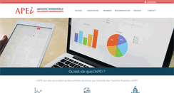 Desktop Screenshot of apei-experts.org